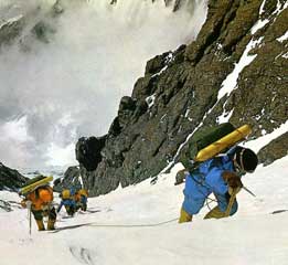 Everest Book - Everest: The West Ridge - Everest Climbing Hornbein Couloir
